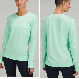 Lululemon relaxed fit long sleeve swifty Wild Mint